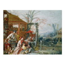 The Chinese Hunt, c.1742 postcards