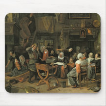 The Christening Feast, 1668 Mouse Pads