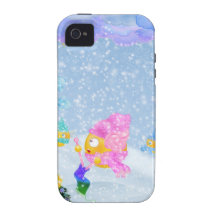The Christmas Bells are Ringing iPhone 4 Covers
