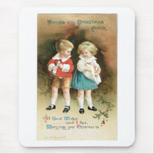 The Christmas Cheer Children Mouse Pads