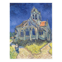 The Church at Auvers-sur-Oise Postcards