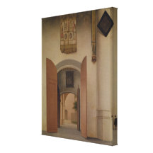The Church of St. Laurens, Alkmaar, 1661 Canvas Prints
