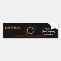 The Circle Bumper Sticker