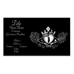 The Claddagh (White) Business Card Template