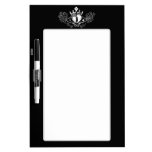 The Claddagh (White) Dry-Erase Whiteboard