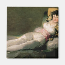 The Clothed Maja, c.1800 Fridge Magnet