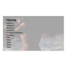 The Colossus (Or Panic ")" By Francisco De Goya Business Cards