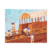 The Common Worker Stretched Canvas Prints