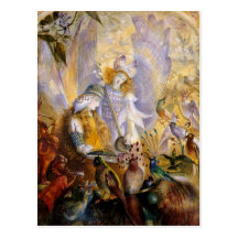 "The Concert" by Fitzgerald - Postcard