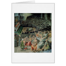 The Council of Trent, 1588-89 (fresco) Card