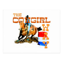 The Cowgirl Way gifts Post Card