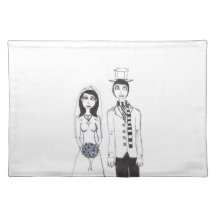 The Creepy Wedding placemat