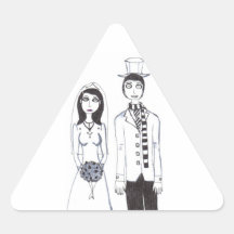 The Creepy Wedding Stickers