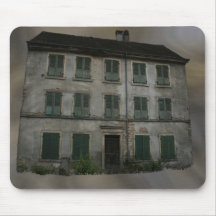 The crooked house, Basel, Switzerland Mouse Pads