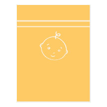 the cutest little baby face post cards