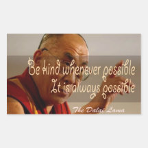 The Dalai Lama Sticker