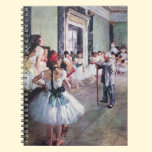 The Dance Class by Edgar Degas, Vintage Ballet notebooks
