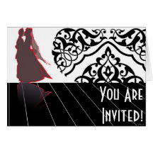 The Dance Wedding Card