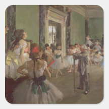 The Dancing Class, c.1873-76 Stickers