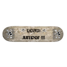 The death jumper!!! skate board deck