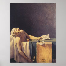 The Death of Marat Posters