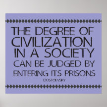 The Degree of Civilization in a Society... Poster