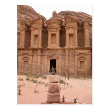 The Deir at Petra Postcard