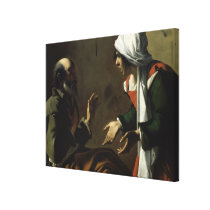 The Denial of St. Peter canvas prints