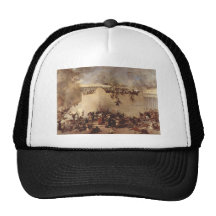 The Destruction Of The Temple Of Jerusalem Mesh Hat