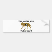 The Dingo Ate Your Baby Bumper Sticker