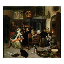 The Dissolute Household, 1668 posters