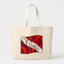The Dive Flag Collection Canvas Bags