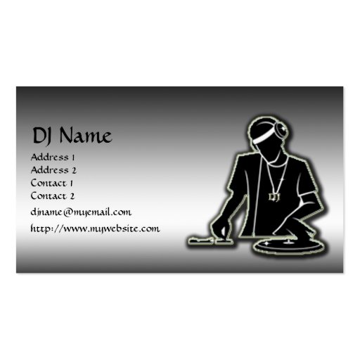 The DJ Business Card