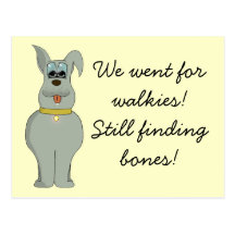 The dog postcards