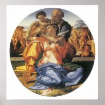 The Doni Tondo, c. 1503-04 Print