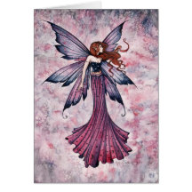 The Drifter Fairy Card Notecard by Molly Harrison