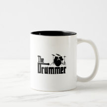 The Drummer Coffee Mugs
