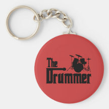 The Drummer Keychains