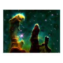 The Eagle Pillars of creation Postcard