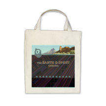 The Earth and Spirit organic grocery bag