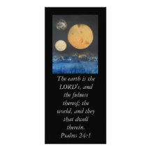 The Earth Full Color Rack Card
