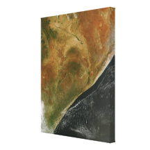 The East African nations Stretched Canvas Prints