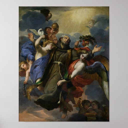 The Ecstasy of St. Peter of Alcantara Poster