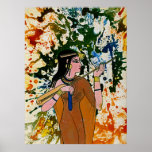 The Egyptian Enchantress by Michael Moffa Poster