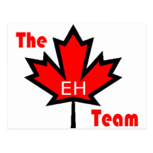 the eh team post cards