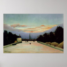 The Eiffel Tower Henri Rousseau 1898 Print
