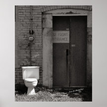 The Electric Outhouse Print