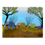 The Elephant Habitat Postcard