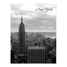 The Empire State Building (Black & White) Postcards