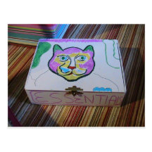 The Essential Cat Box Postcard